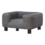 Load image into Gallery viewer, Mini Battleship Tweed Pet Sofa Bed
