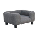 Load image into Gallery viewer, Mini Battleship Tweed Pet Sofa Bed
