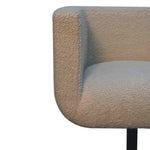 Load image into Gallery viewer, Cream Boucle Swivel Chair
