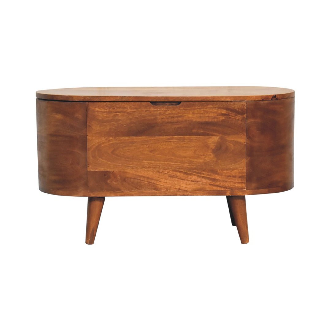 Chestnut-Rounded-Lid-up-Blanket-Box