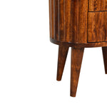 Load image into Gallery viewer, Stripe Chestnut Bedside
