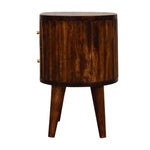 Load image into Gallery viewer, Stripe Chestnut Bedside
