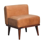 Load image into Gallery viewer, Tan Buffalo Backrest Footstool
