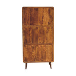 Load image into Gallery viewer, Curved Chestnut Wardrobe
