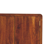 Load image into Gallery viewer, Curved Chestnut Wardrobe
