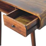 Load image into Gallery viewer, Curved Chestnut Writing Desk
