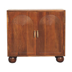 Load image into Gallery viewer, Chestnut-Carved-Ball-Cabinet
