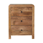 Load image into Gallery viewer, Aspen-Oak-ish-3-Drawer-Bedside
