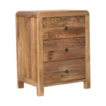 Load image into Gallery viewer, Aspen Oak-ish 3 Drawer Bedside
