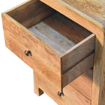 Load image into Gallery viewer, Aspen Oak-ish 3 Drawer Bedside
