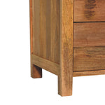 Load image into Gallery viewer, Aspen Oak-ish 3 Drawer Bedside
