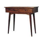 Load image into Gallery viewer, Chestnut Hallway 2 Drawer Console Table
