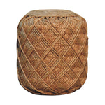 Load image into Gallery viewer, Jute-Fiber-Footstool-Large-Pattern
