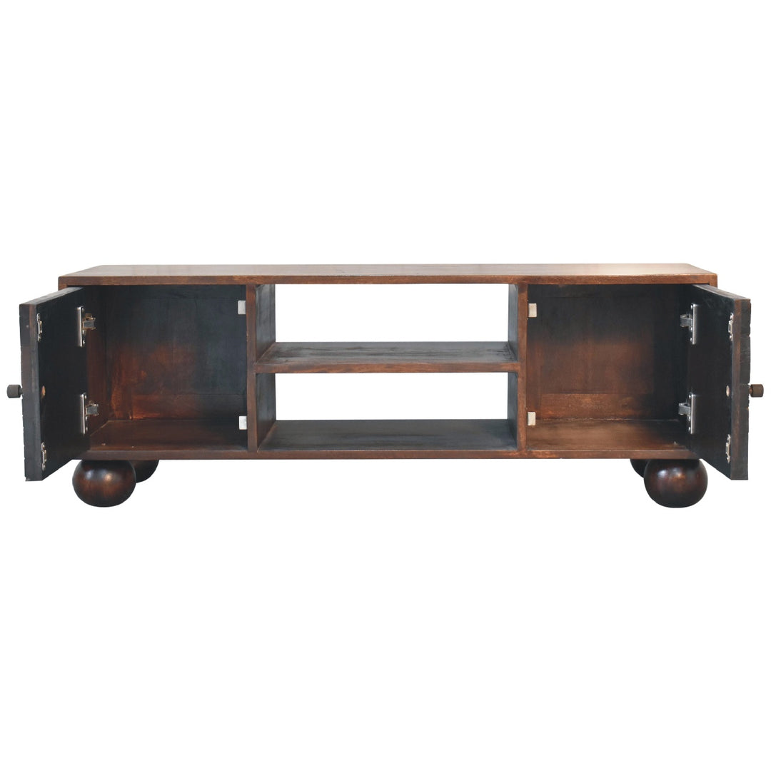 Sunrise Ball Walnut TV Unit