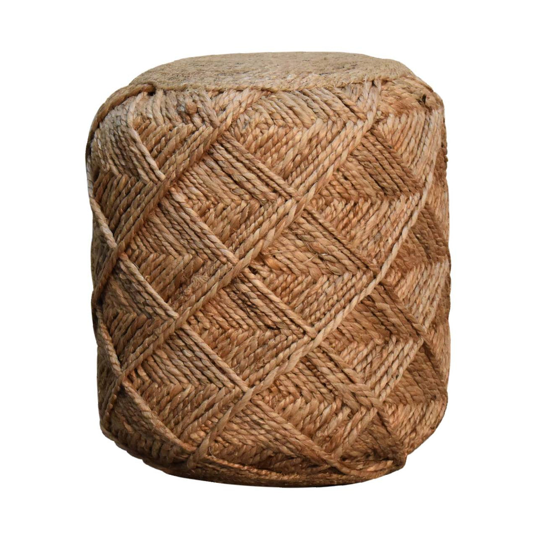 Jute-Fiber-Footstool-Small-Pattern