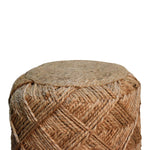 Load image into Gallery viewer, Jute Fiber Footstool Small Pattern
