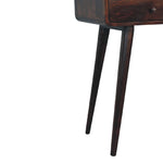 Load image into Gallery viewer, Curved Light Walnut Console Table
