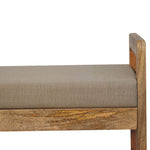 Load image into Gallery viewer, Mud Linen Rattan Bench
