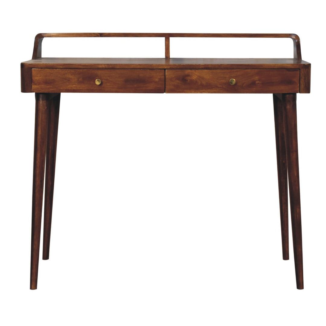 Elevated-Chestnut-Console-Table