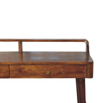 Load image into Gallery viewer, Elevated Chestnut Console Table
