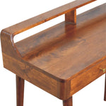 Load image into Gallery viewer, Elevated Chestnut Console Table
