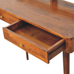 Load image into Gallery viewer, Elevated Chestnut Console Table
