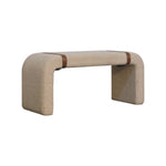 Load image into Gallery viewer, Boucle Leather Strap Bench
