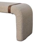 Load image into Gallery viewer, Boucle Leather Strap Bench
