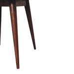 Load image into Gallery viewer, Chestnut Round Nordic End Table
