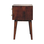 Load image into Gallery viewer, Chestnut T-Bar Nordic Bedside
