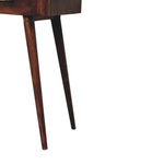 Load image into Gallery viewer, Chestnut T-Bar Console Table
