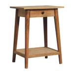 Load image into Gallery viewer, Woven Solid Wood End Table
