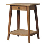 Load image into Gallery viewer, Woven Solid Wood End Table
