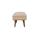 Load image into Gallery viewer, Cream Boucle Puffer Bench
