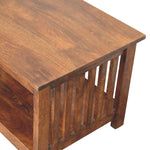 Load image into Gallery viewer, Slatted Chestnut Coffee Table
