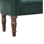 Load image into Gallery viewer, Emerald Velvet Bench
