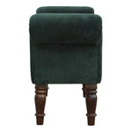 Load image into Gallery viewer, Emerald Velvet Bench
