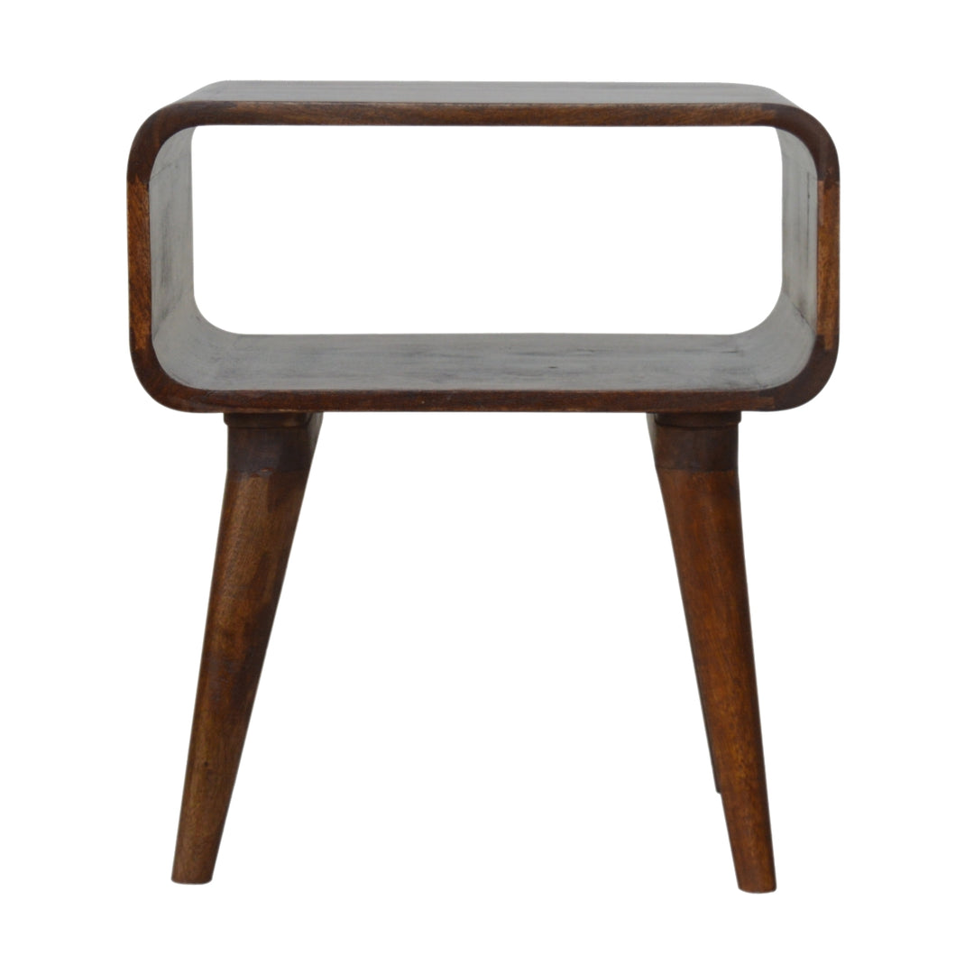 Curved-Open-Chestnut-Bedside