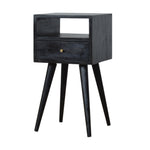 Load image into Gallery viewer, Mini-Ash-Black-Bedside
