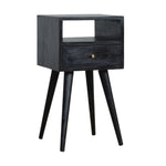 Load image into Gallery viewer, Mini Ash Black Bedside
