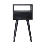 Load image into Gallery viewer, Mini Ash Black Bedside
