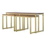 Load image into Gallery viewer, Chunky Gold Table Set of 3
