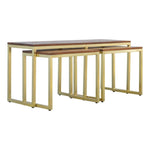 Load image into Gallery viewer, Chunky Gold Table Set of 3
