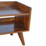 Load image into Gallery viewer, Chestnut Nordic Storage Bench
