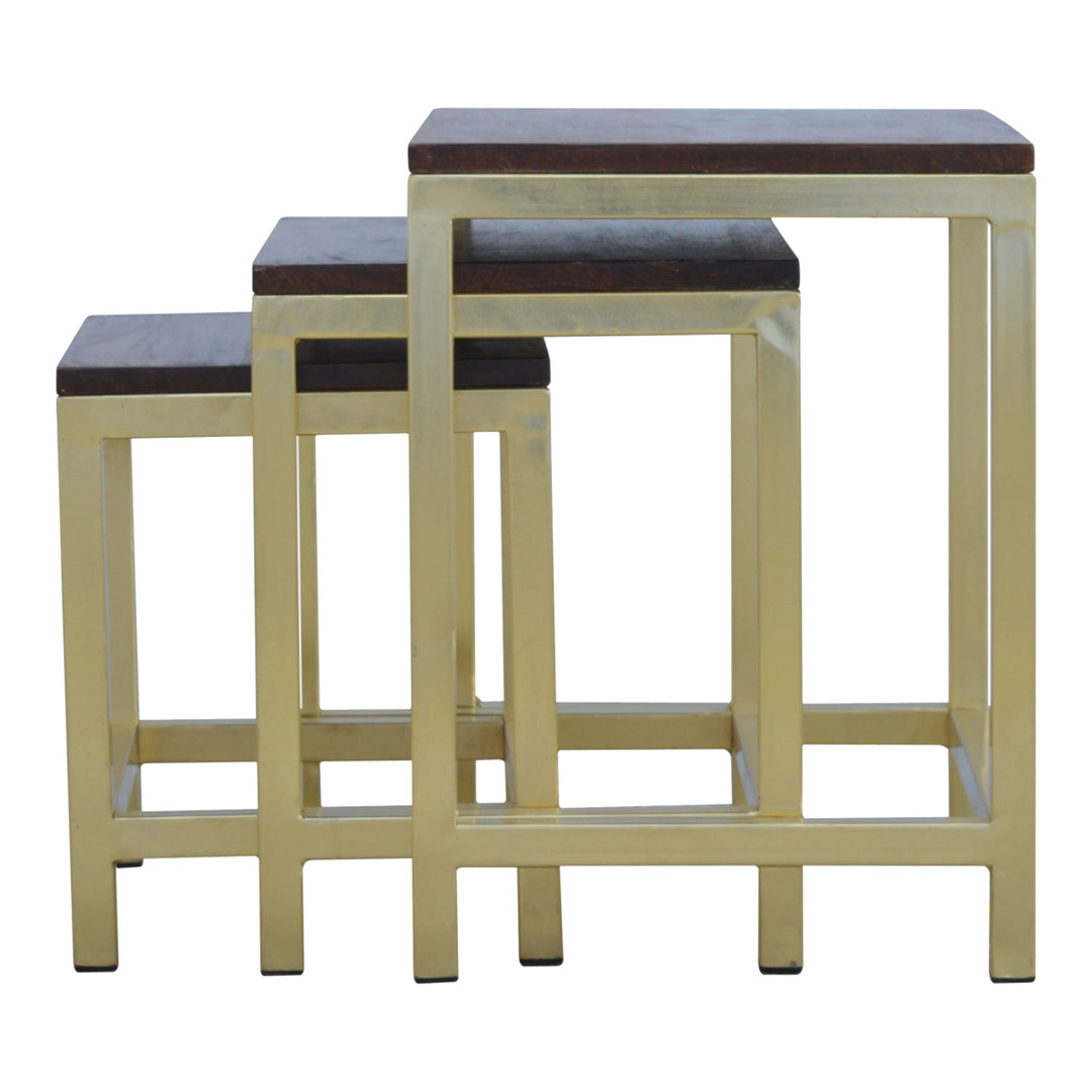 Chunky-Gold-Stool-Set-of-3