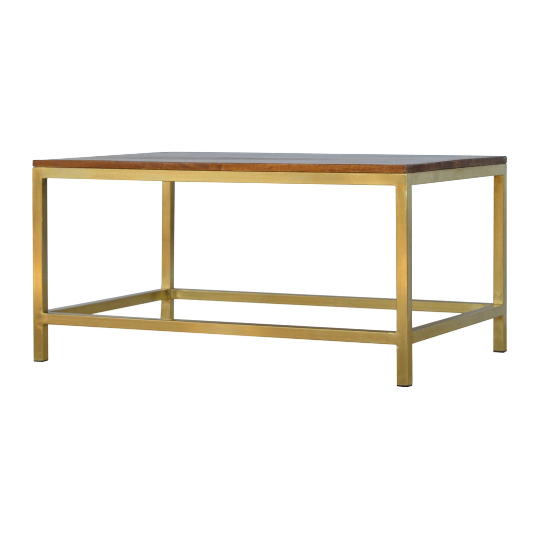 Rectangle-Gold-Coffee-Table