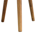 Load image into Gallery viewer, Bone Inlay Tripod Stool
