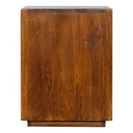 Load image into Gallery viewer, Gold Bar Chestnut Bedside
