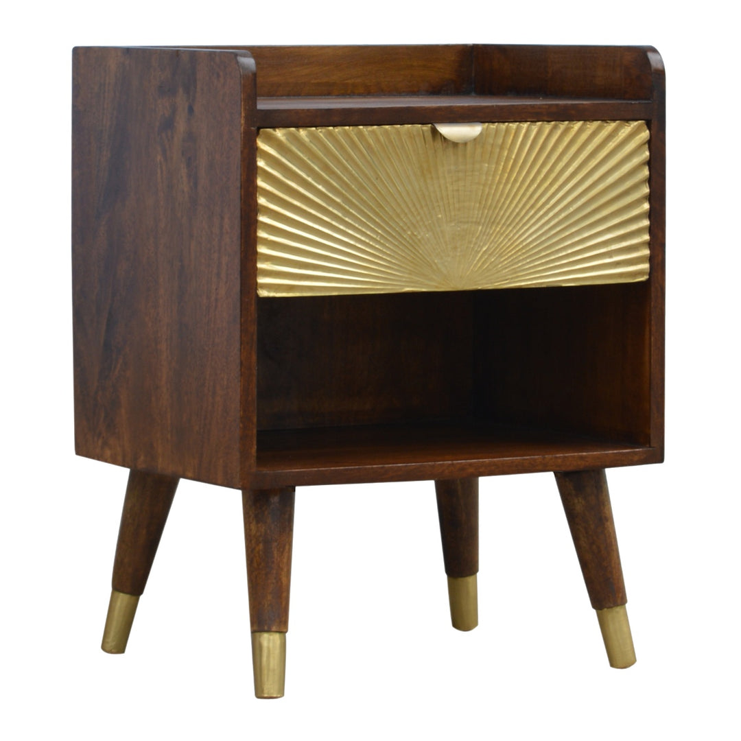 Manila-Gold-One-Drawer-Bedside