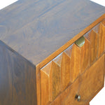 Load image into Gallery viewer, Chestnut Prism Bedside
